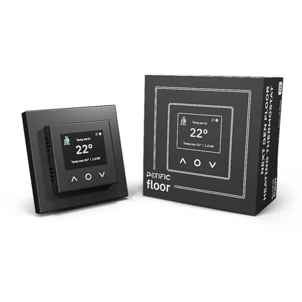 Yhdistelmätermostaatti Perific Floor BLACK