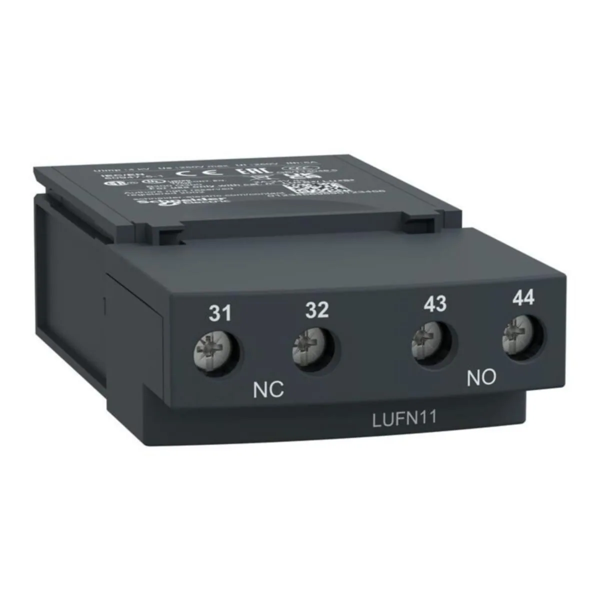 Apukosketin Schneider Electric TeSys LUF, LUFN11, APUK. B-LOHKO 1S+1A