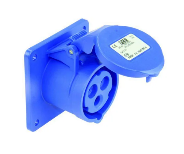 Kojepistorasia PCE IP44/IP67 323-6 32A 3P 230V IP44