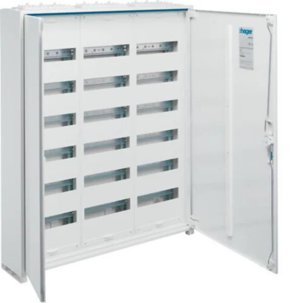 Moduulikotelo pinta/uppo Fe Hager Univers FWB63S 3X6X12M IP44