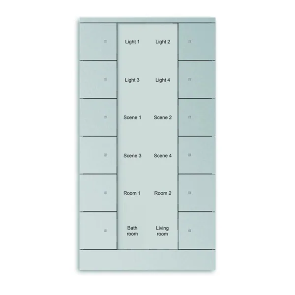 Painike KNX ABB 12-gang alu