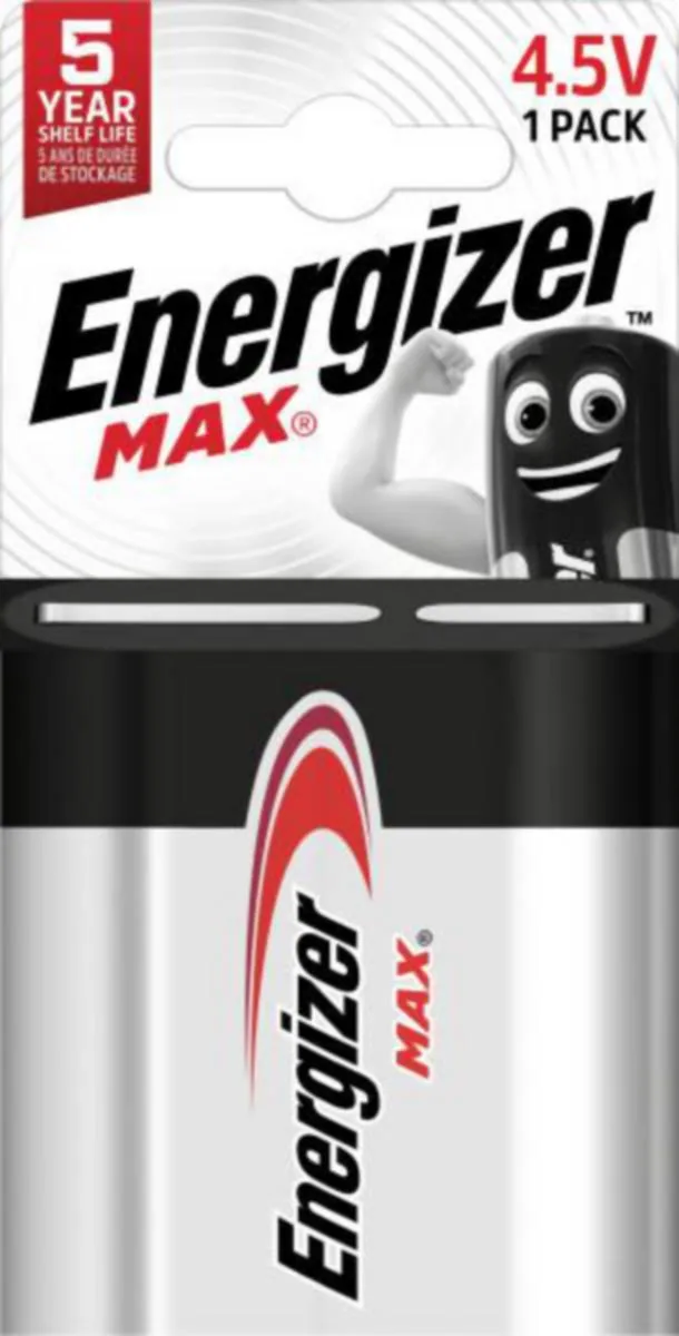 Paristo alkali Energizer Max - PARISTO ALKALI ENERGIZER MAX 4.5V 3LR12 1 KPL