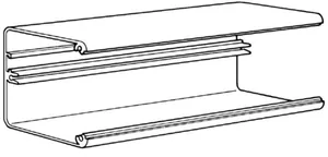 Asennuskanava MP-Bolagen Ductel - ASENNUSKANAVA DUCTEL TBA652-3 AL 65X65X3000 VAL