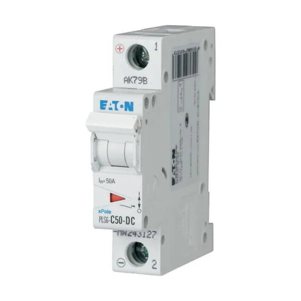 Johdonsuojakatkaisija Eaton Xpole PLS6-C50-DC-MW