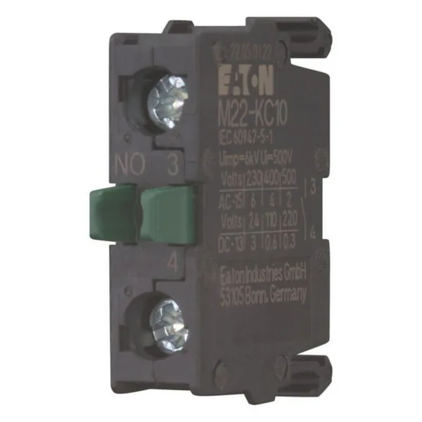 Kosketinelementti Eaton RMQ-Titan M22-KC10 1S POHJA-ASENNUS