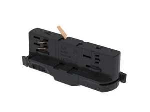 Kosketinkiskoadapteri Unipro A90 - KOSKETINKISKOADAPTERI UNIPRO UNIPRO A90 B 6A 250VAC MUSTA