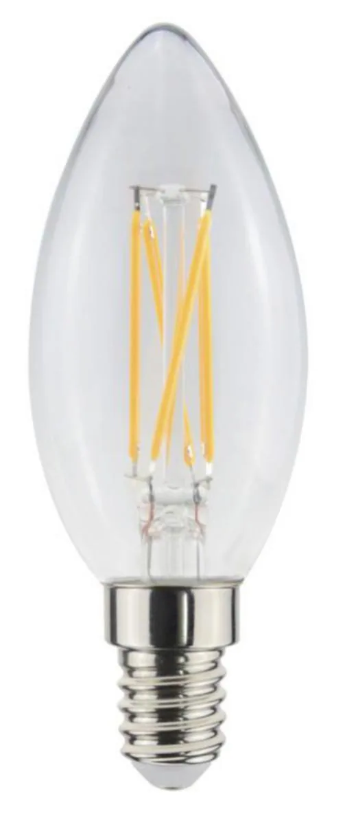 Kynttilälamppu Airam Led FG C35 840 470lm E14 FIL DIM – 4000