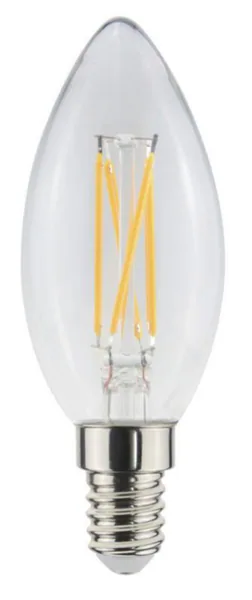 Kynttilälamppu Airam Led FG C35 840 470lm E14 FIL DIM