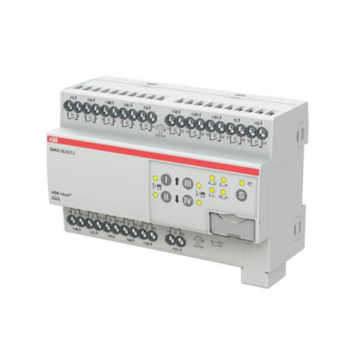 Lähtöyksikkö ABB KNX Combi SAH/S16.10.7.1 16X10A