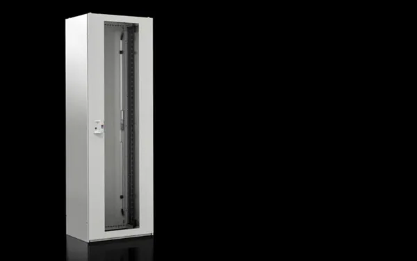 Lattiakaappi Rittal TX lasiovi CABLENET 600X2000X600MM LAS