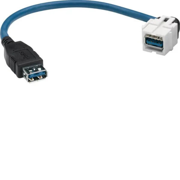 Liitin Hager Ecoline GMKUSB3A USB3.0 Keystone