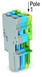 Pistoliitin Wago X-COM - PISTOLIITIN X-COM 3-NAP, 0.08-4MM2,NAARASLIITIN