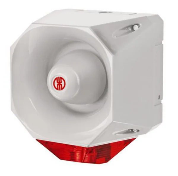 Sireeni WERMA Signaltechnik 442 VÄL./42-ÄÄNI 18-30VDC HAR/PUN