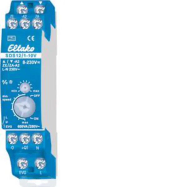 Valonsäädin Eltako DIN SARJA 12 600VA 1-10V 40mA