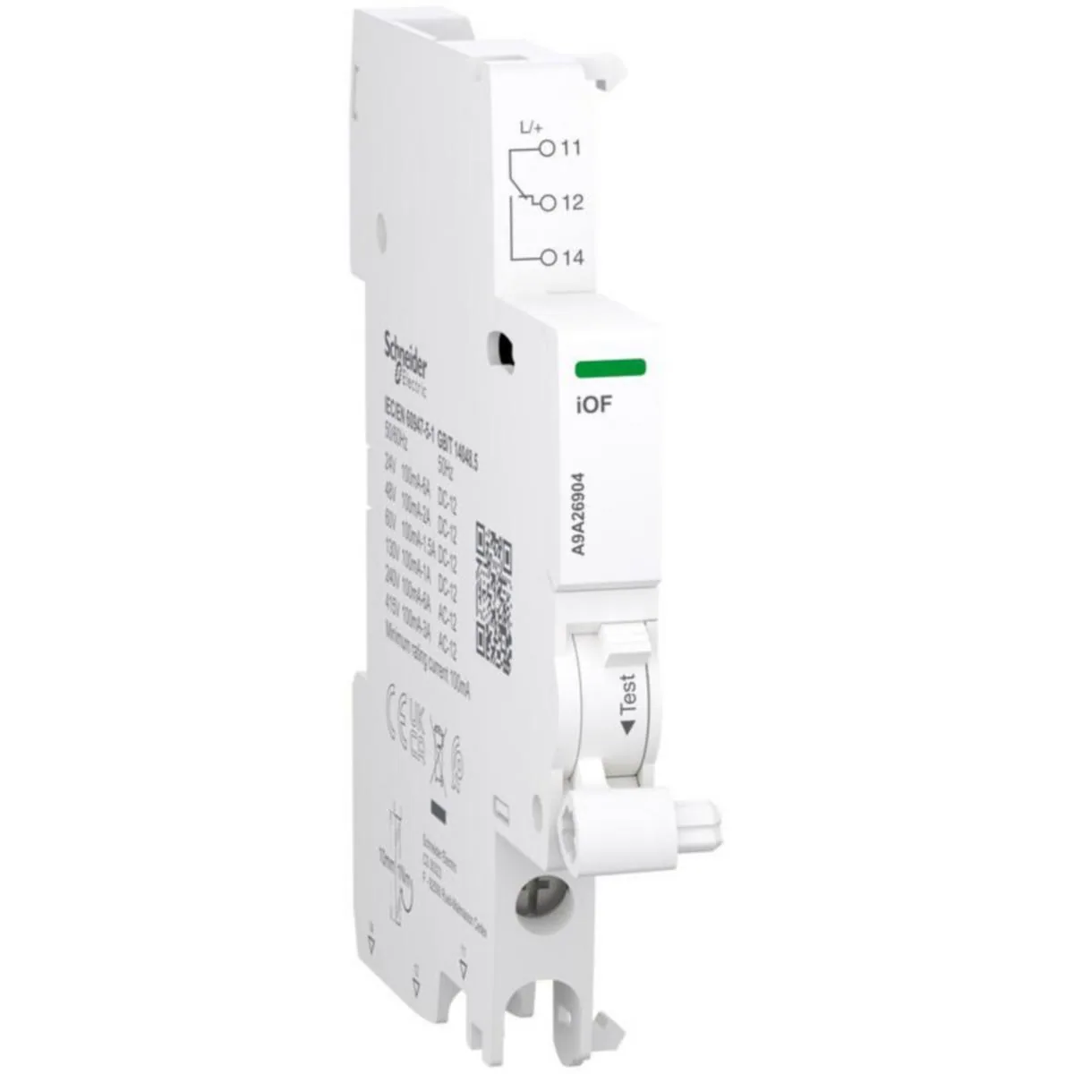 Apukosketin Schneider Electric Acti 9 ACTI9 IOF APUKOSK VK A 100MA6A