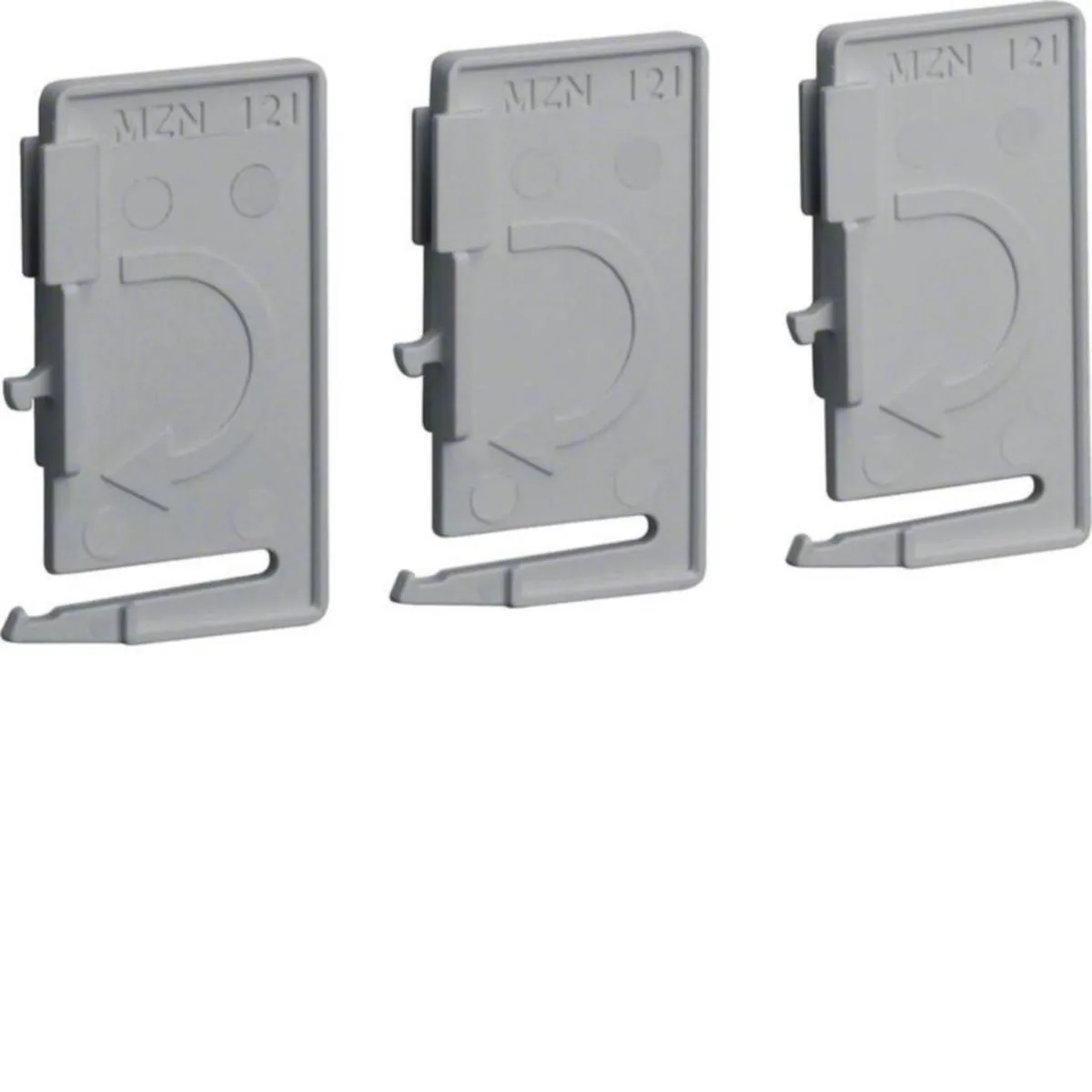 Erotuslevy Hager - VÄLILEVY HAGER MZN121 JSK 1M/NAPA 10-25kA 3KP