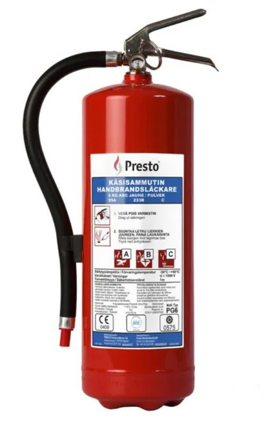 Jauhesammutin Presto SAMMUTIN 6 KG PG6 55A 233B C JAUHE
