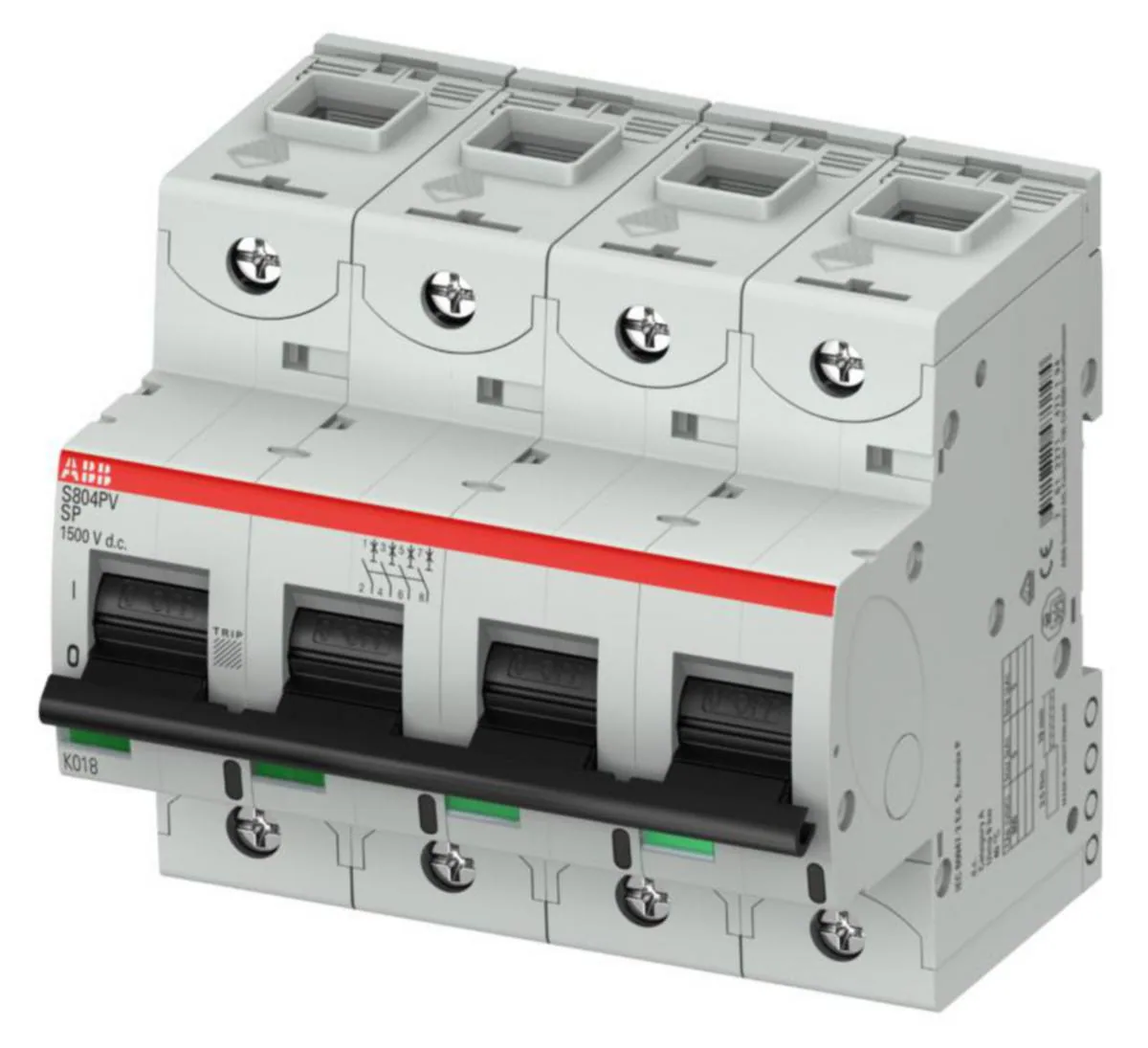 Johdonsuojakatkaisija ABB S800 4P SP 20A