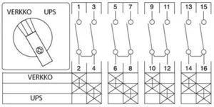 Nokkakytkin vaihto Sontheimer WS4 - NOKKAKYTKIN VAIHTO WS4/55E/Z20/Z11/X85