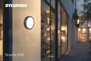 Seinä/kattovalaisin ulko Sylvania Novella - SEINÄ/KATTOVALAIS ULKO NOVELLA IP66 220 720-1525LM 3/4K BL