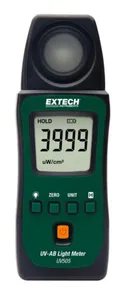 Valaistusvoimakkuusmittari UV505 Extech - VALAISTUSVOIMAKKUUSMITT EXTECH UV-AB VOIMAKKUUSMITTARI