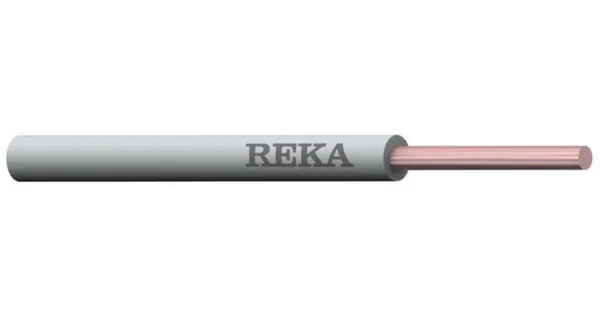 Asennusjohto Reka ML H07V-U ECA 2,5 HARMAA R200