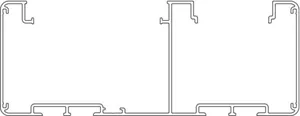 Johtokanava MP-Bolagen Ductel TBxxxx-1 - JOHTOKANAVA DUCTEL TB1740-1 AL 170X65X3000 AN