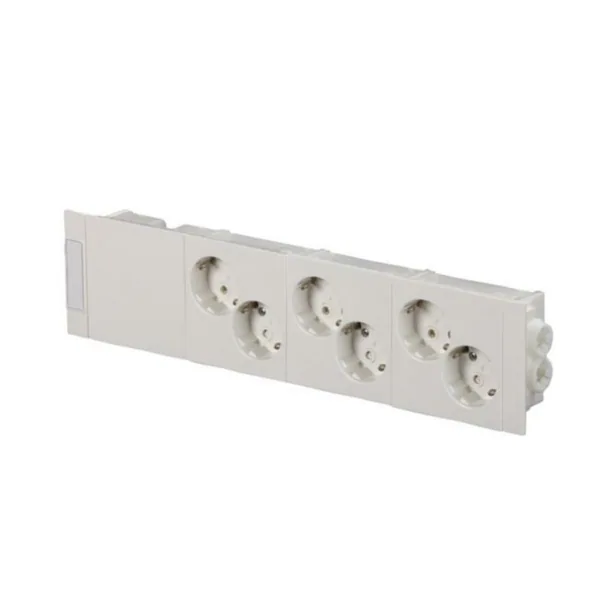 Kanavapistorasia ABB ProDuct esikytketty 6-osainen 6S/16A/IP20 KYTK. VAL