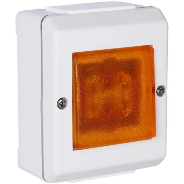 Kytkin ELKO RS Nordic pinta merkkivalolla IP55 1/16A/250V/IP55 PPR MV VAL