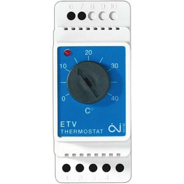 Lattiatermostaatti DIN 16A Potentiaalivapaa Microtemp