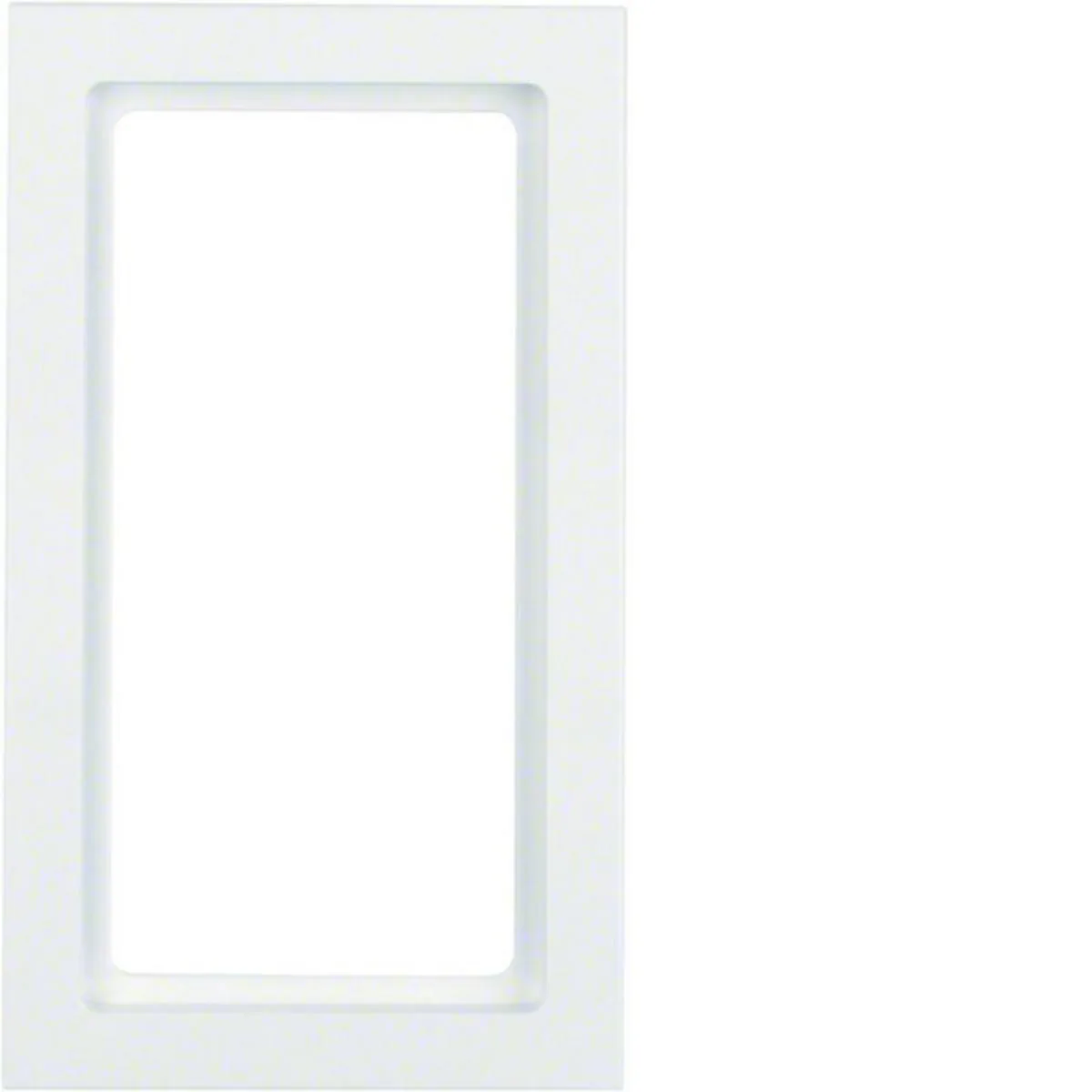 Peitelevy Hager Q.3 1OS. KNX-PAIN. VAL – valkoinen