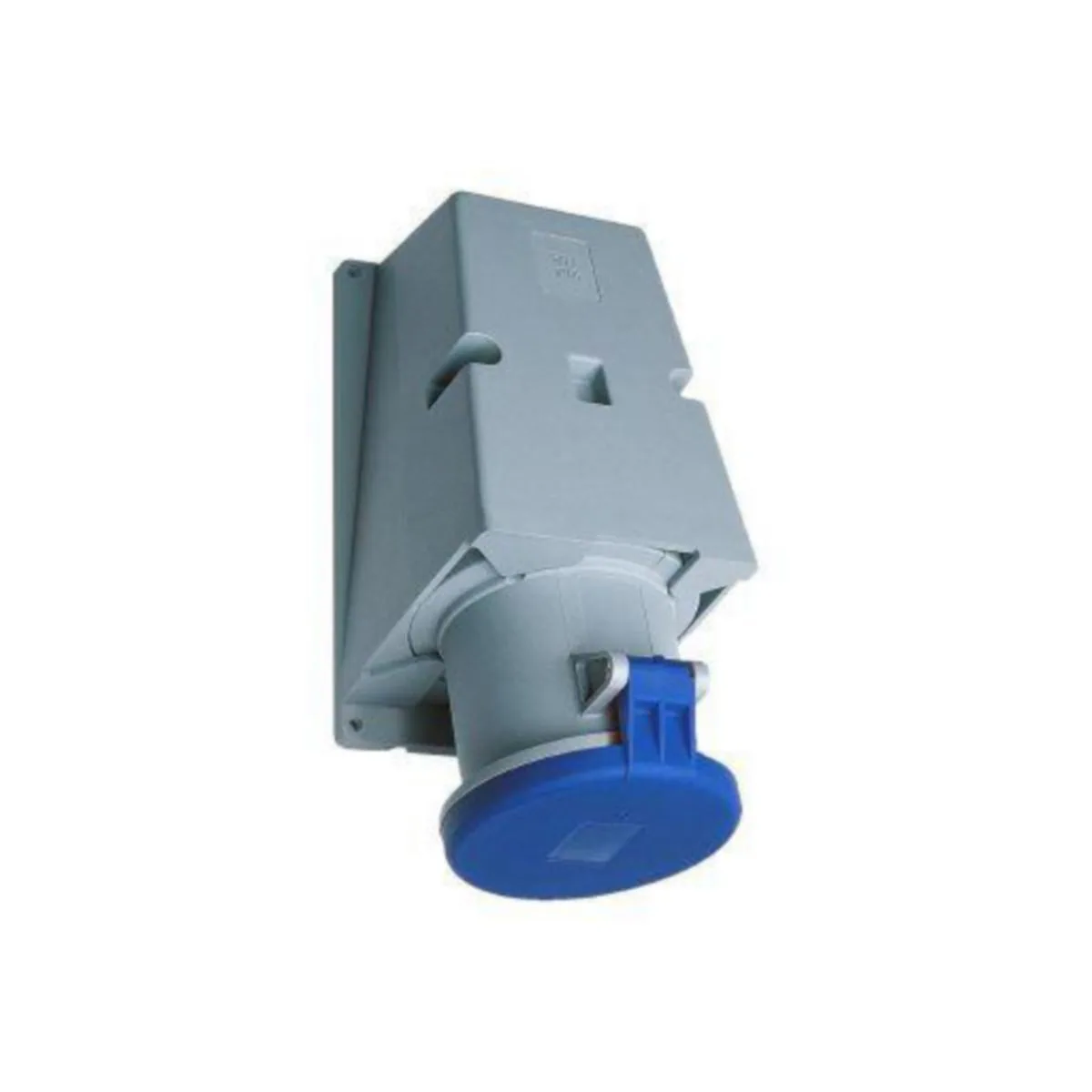 Voimapistorasia Amphenol Tough & Safe 6h, 63A, IP44, 2P+E – sininen
