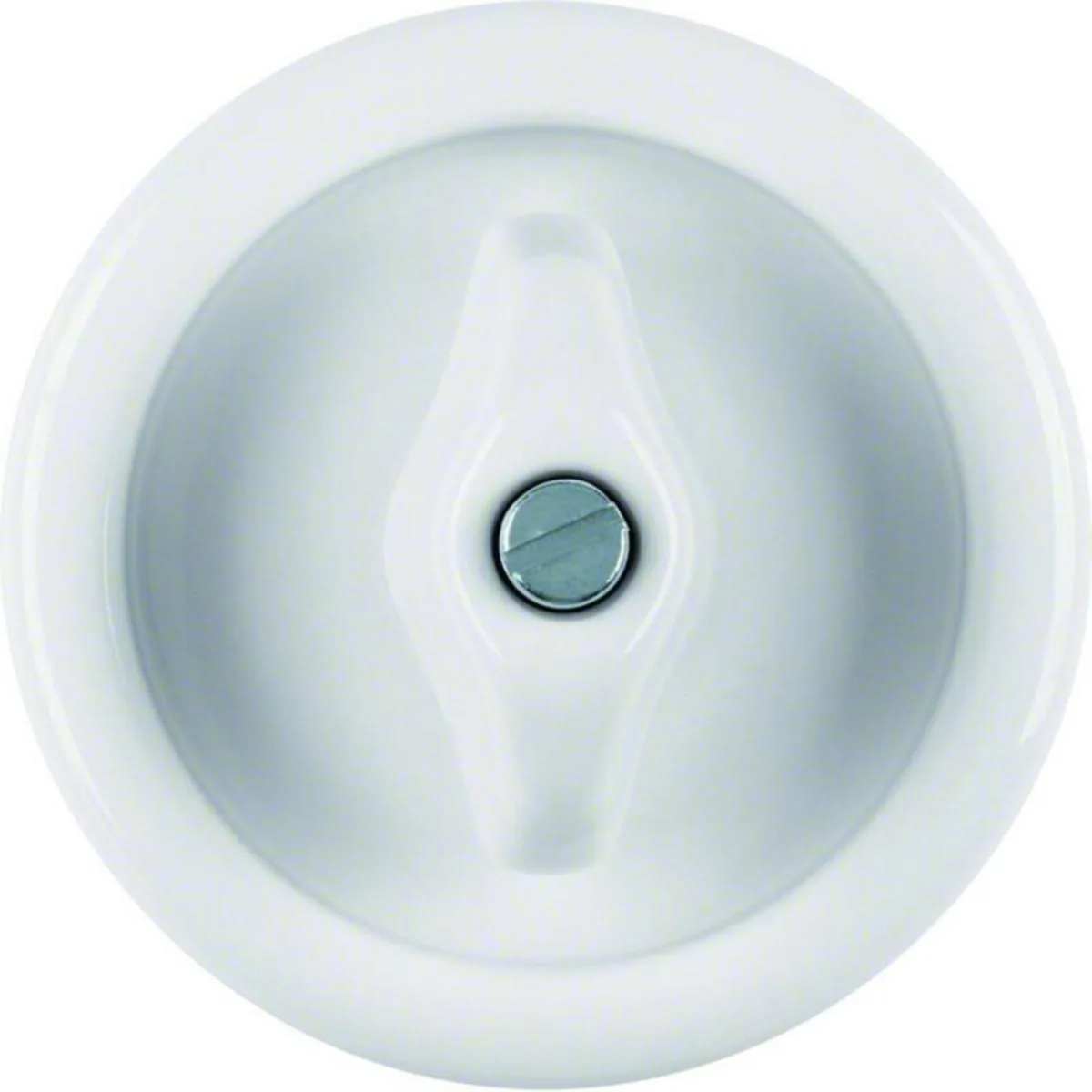 Keskiölevy Hager 1930 w. toggle porcelain white – valkoinen