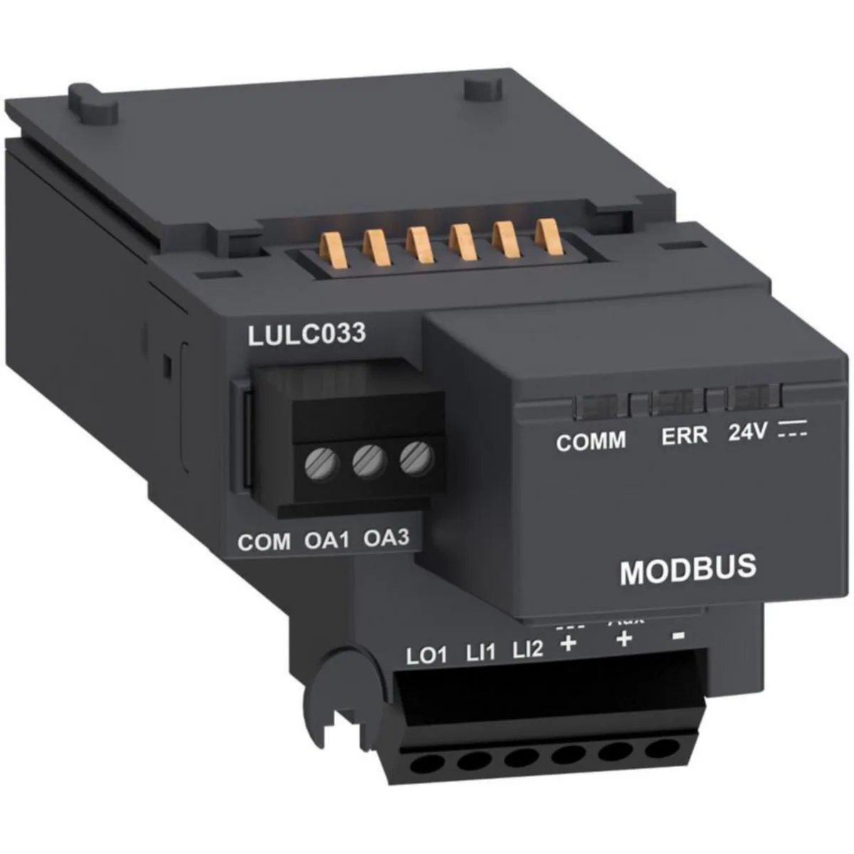 Kommunikointimoduuli Schneider Electric TeSys LULC LULC033, MODBUS VÄYLÄMODUULI