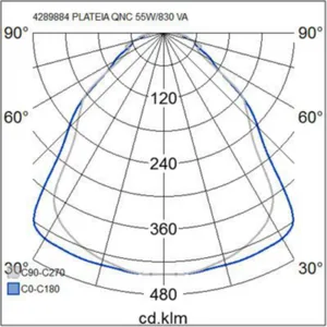 Moduulivalaisin Airam Pro Plateia Q - MODUULIVALAISIN PLATEIA 1200X300 IP40 54W/830 ACMP