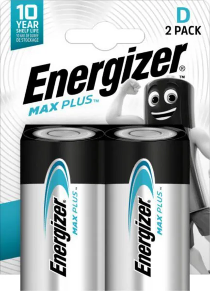Paristo alkali Energizer Max Plus D/E95 2-PAK