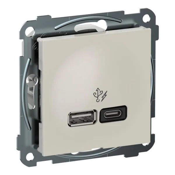 Telerasia ELKO Plus USB-latauspistorasia
