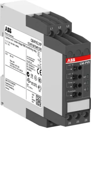 Valvontarele vaihejärjestys ABB CM-PVS.41S. RUUVI.2C/O.300-500