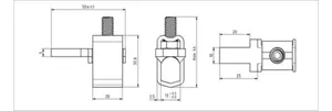 Liitin Ouneva - YLEISLIITIN OL OUNEVA 25-95mm2 TAPPIMALLI Al/Cu