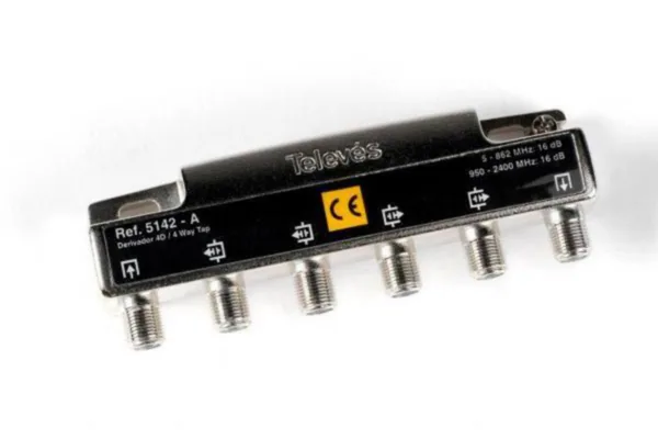 Haaroitin Televes FINNSAT 5-2400 MHZ, 4X16/3,4 DB