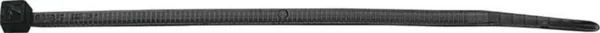 Johdinside Elematic muovia mustat, isot pakkaukset 98x2.5mm MUSTA 1000kpl/pss