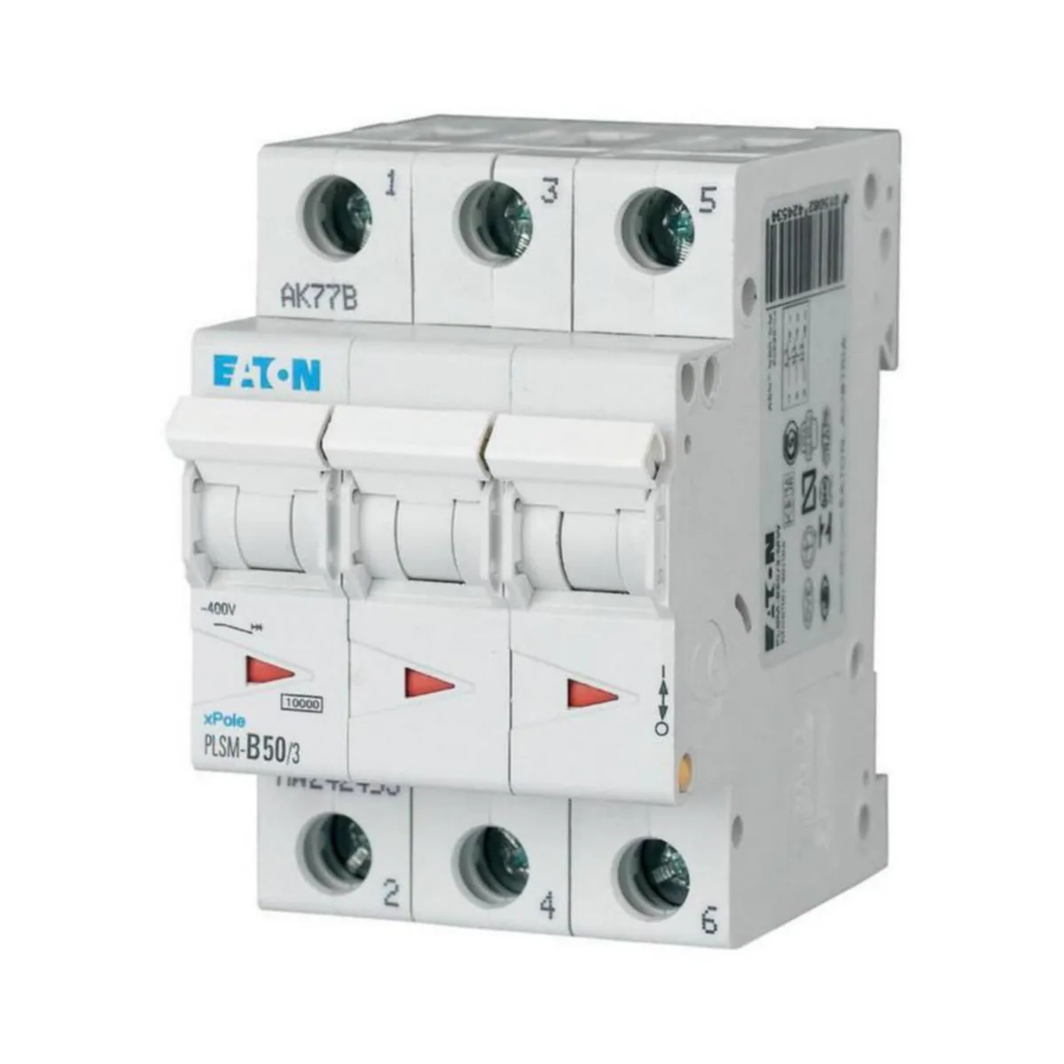 Johdonsuojakatkaisija Eaton Xpole PLSM-C50/3-MW