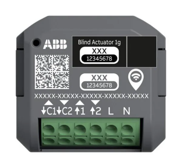 Lähtöyksikkö verho ABB ABB-free@home VERHO-OHJAIN 1-KANAVA 230VAC