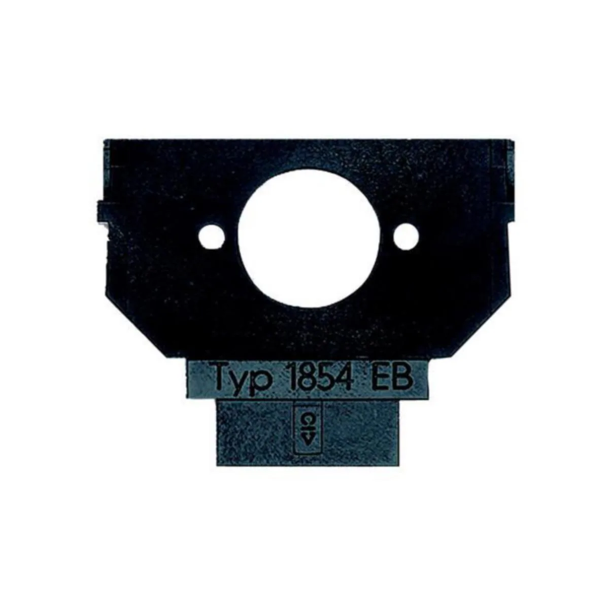 Liitinlevy ABB DKS / XLR TYPE MP – antrasiitti