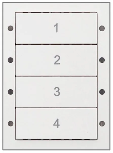 Modulaarinen ohjauspaneeli Helvar Digidim 13xx NÄPPÄIMISTÖ 137W