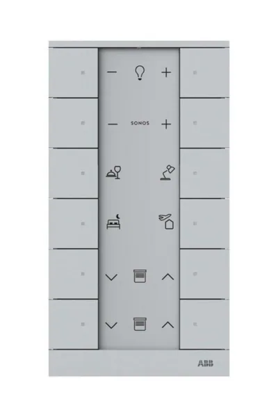 Painike ABB-free@home ABB FREEHOME 12-OS ALU