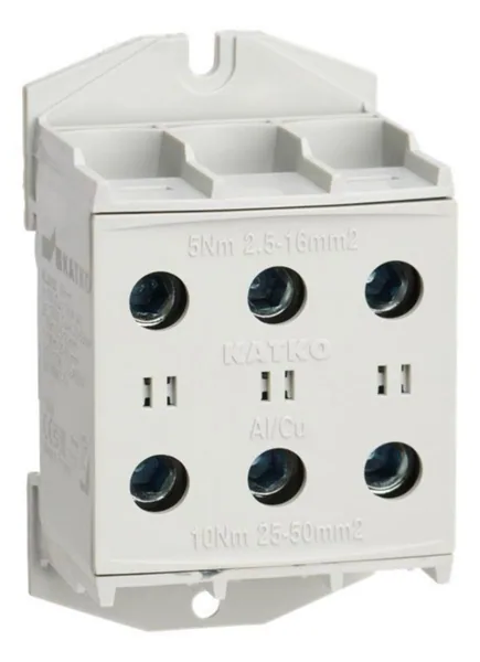 Riviliitin Katko ConnectSafe KL 3XAL/CU 2,5-50MM2