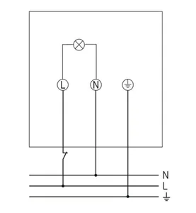 Tunnistinvalaisin Theben theLeda D - TUNNISTINVALAISIN THELEDA D IP55 LED8.5W 3000K 760LM ALU