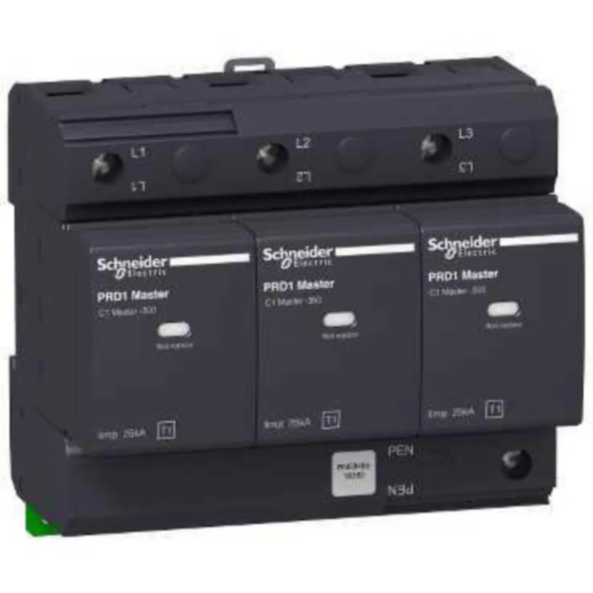 Ylijännitesuoja kiinteistö Schneider Electric Acti 9 Master PRD1 3P 350V TYYPPI 1