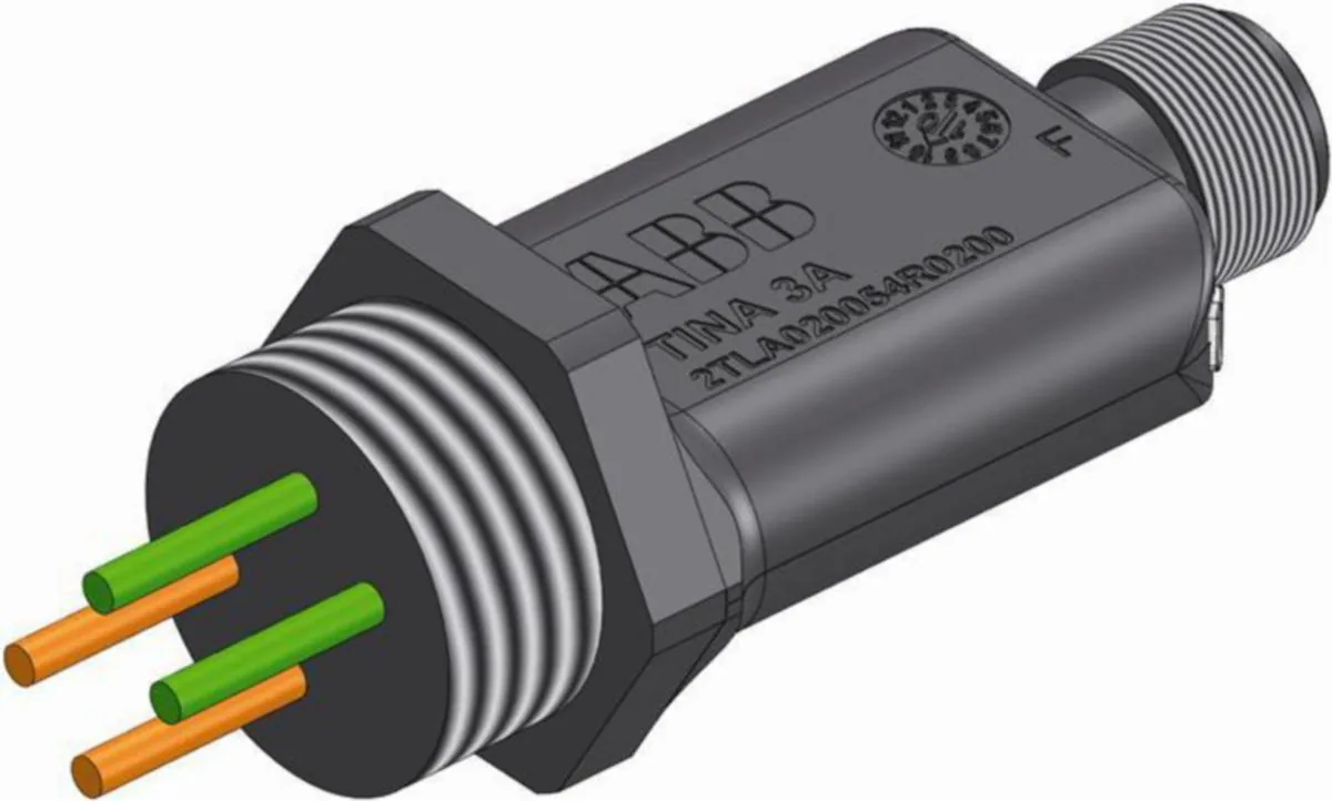 Adapteri ABB Jokab Safety TINA 3A, M20 KIIN. LED, M12